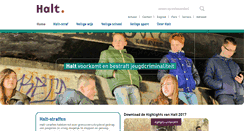 Desktop Screenshot of halt.nl