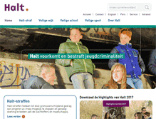 Tablet Screenshot of halt.nl